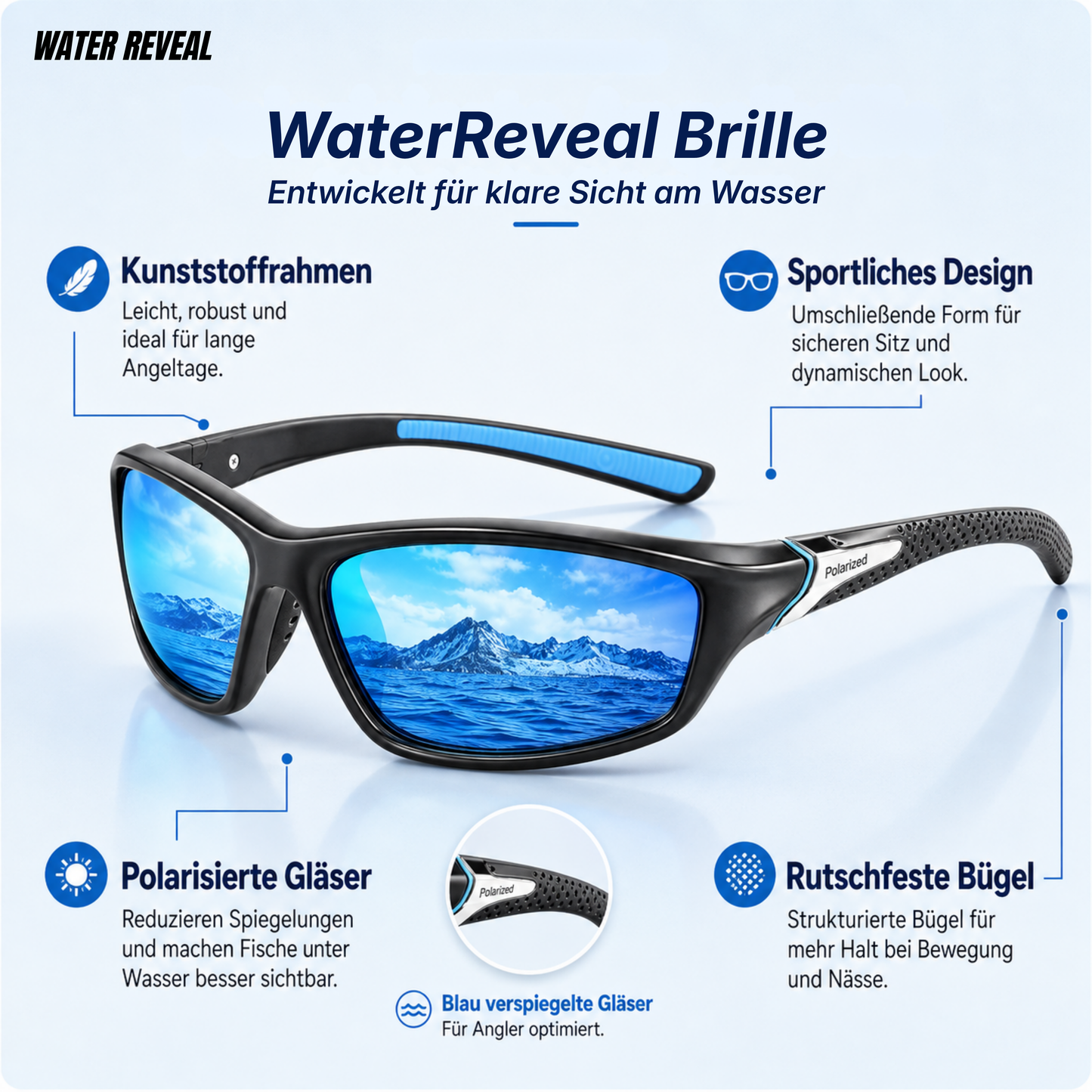 WaterReveal Brille